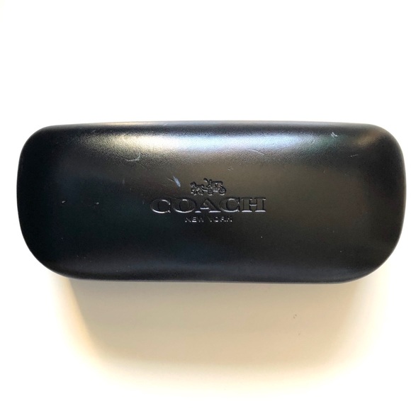 Coach Large Black Sunglass Glass Case - Picture 2 of 5